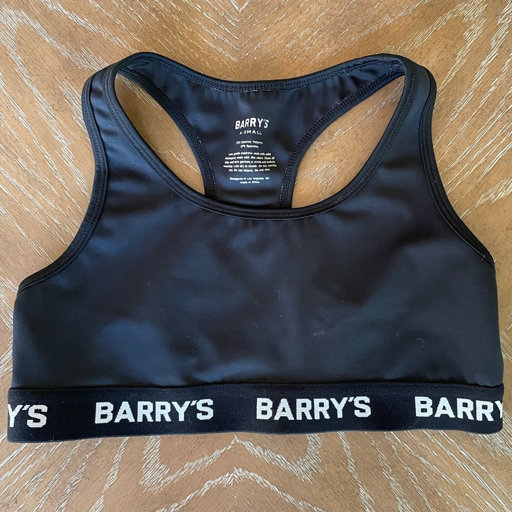 Black Sports Bra